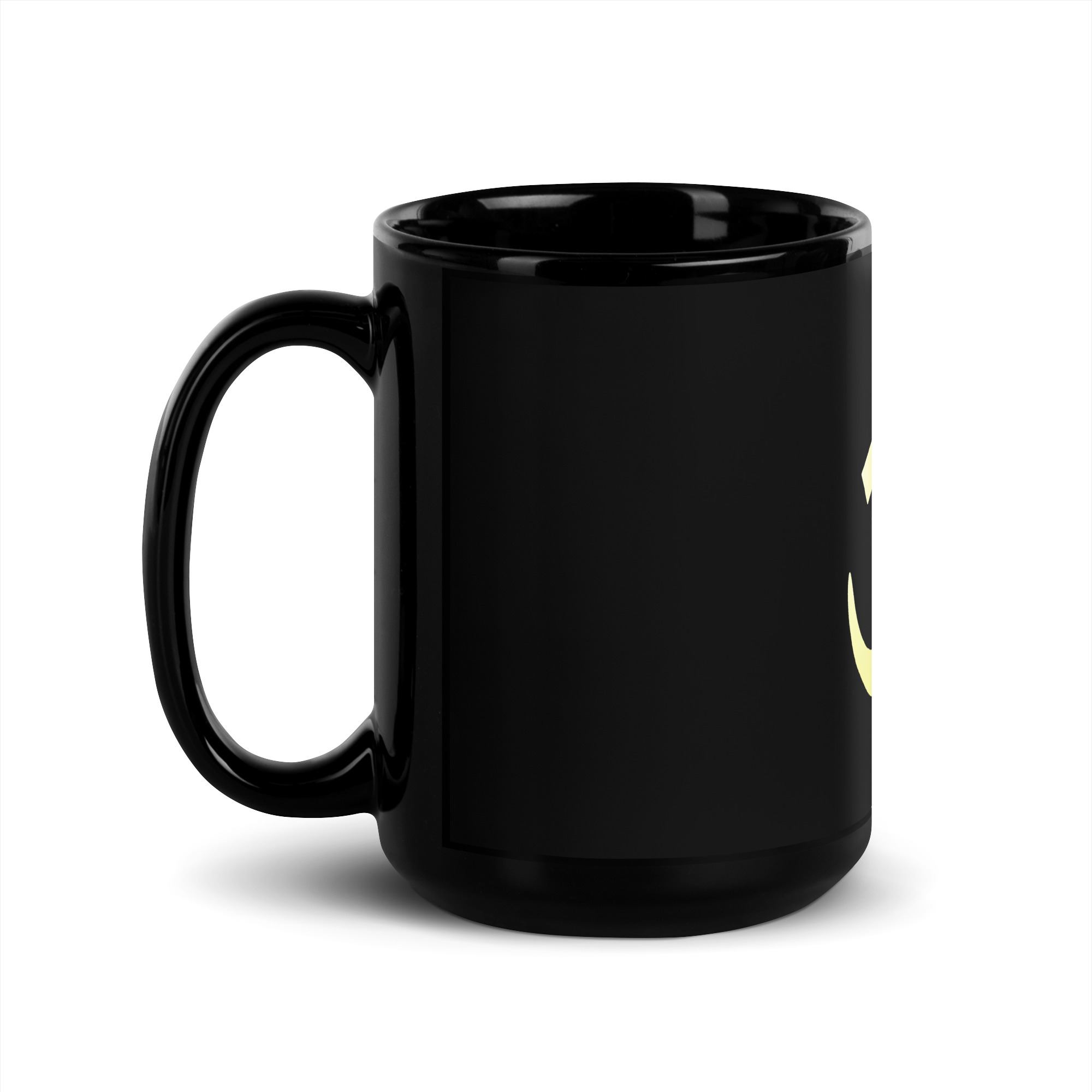 Black Glossy Mug AUM - Image 4